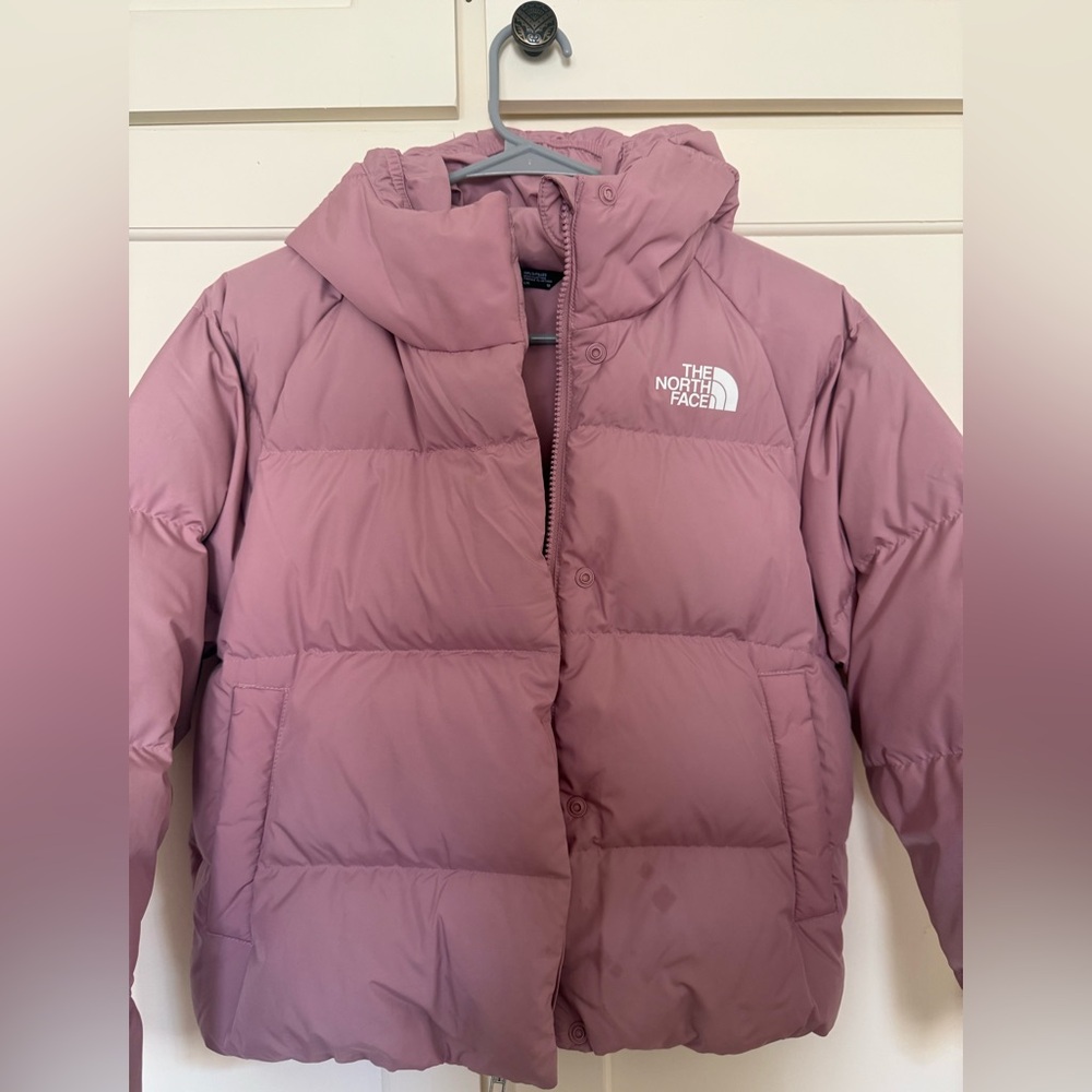 The North Face Light Pink Puffer Jacket